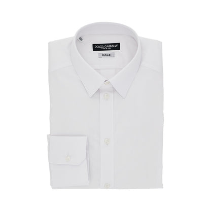 DOLCE&GABBANA Stretch poplin Gold Fit Shirt