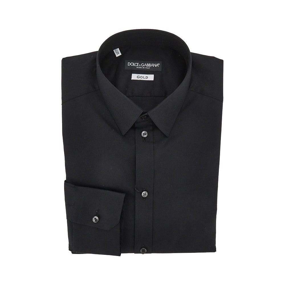 DOLCE&GABBANA Stretch poplin Gold Fit Shirt