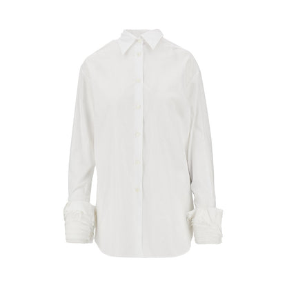 JIL SANDER Muslin shirt with layered cuffs