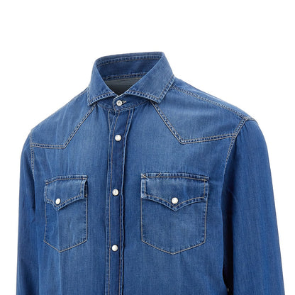 BRUNELLO CUCINELLI Easy Fit denim shirt