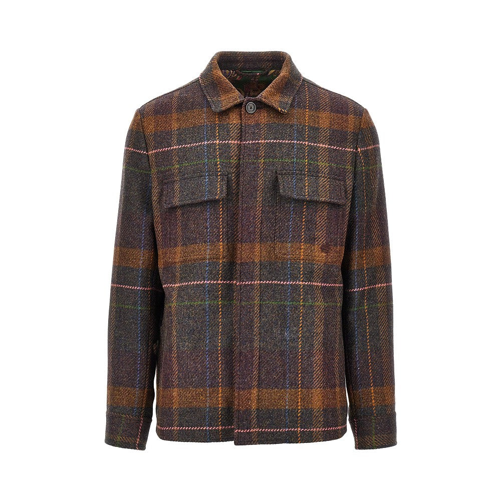 Etro Cashmere and wool overshirt