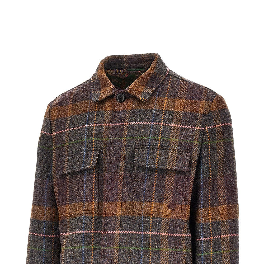 Etro Cashmere and wool overshirt