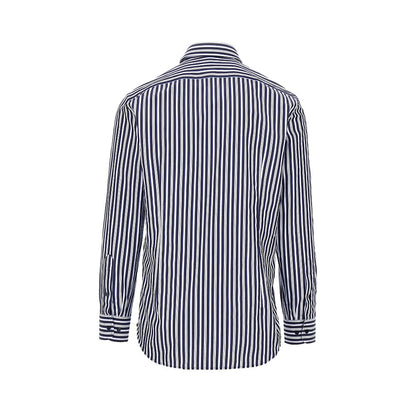 Etro Pegaso logo cotton shirt