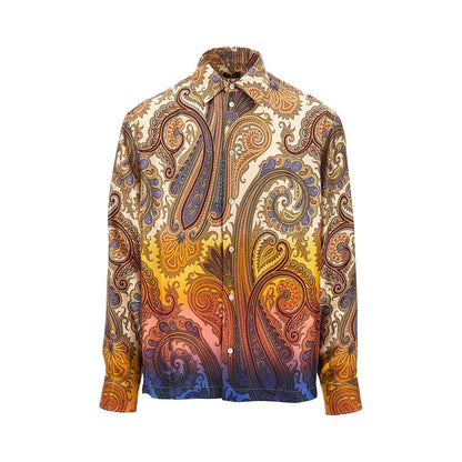 Etro Printed silk shirt