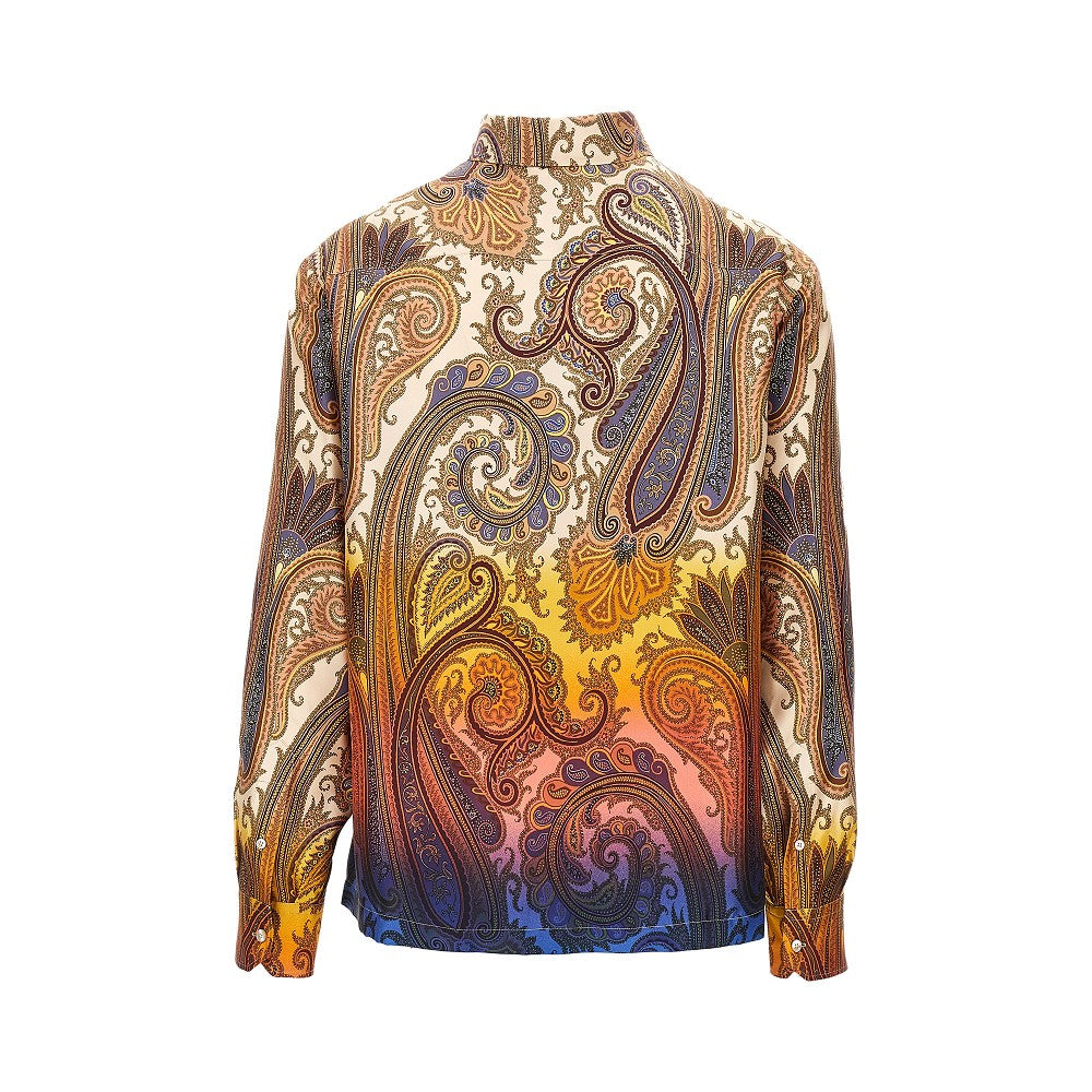 Etro Printed silk shirt