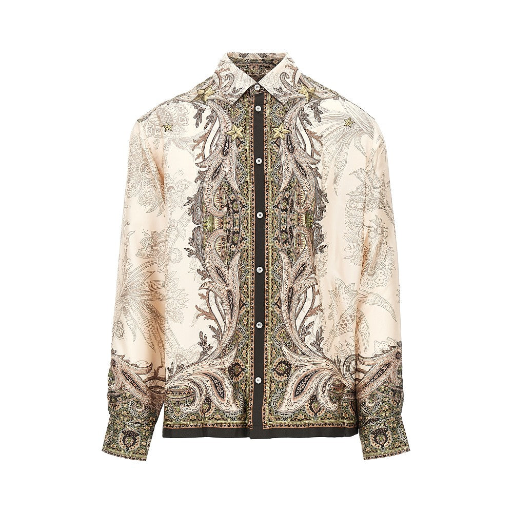 Etro Printed silk shirt