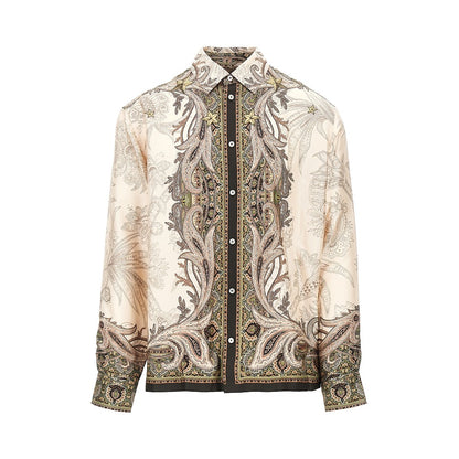Etro Printed silk shirt