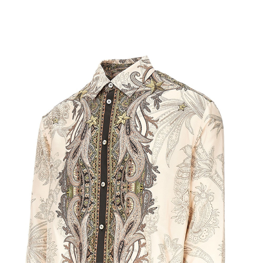 Etro Printed silk shirt