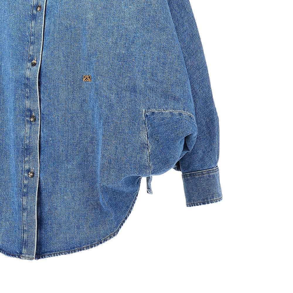 LOEWE Batwing sleeves denim shirt