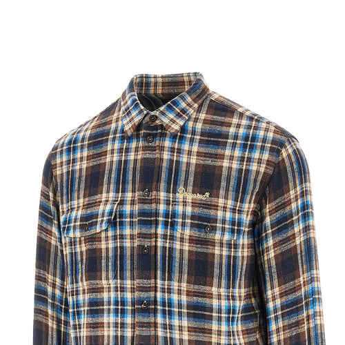 Dsquared2 Check flannel shirt
