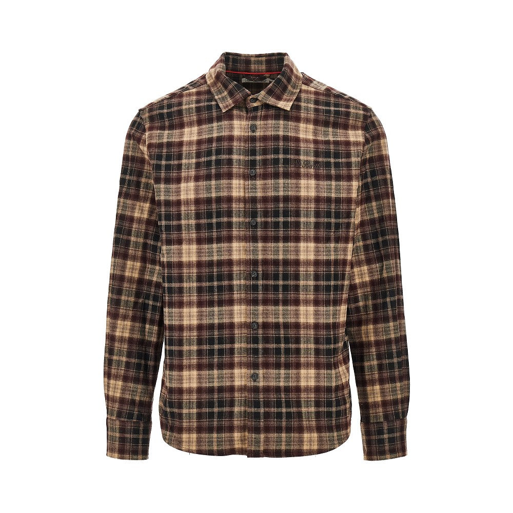 MC2 Saint Barth Aprés Ski embroidery check shirt