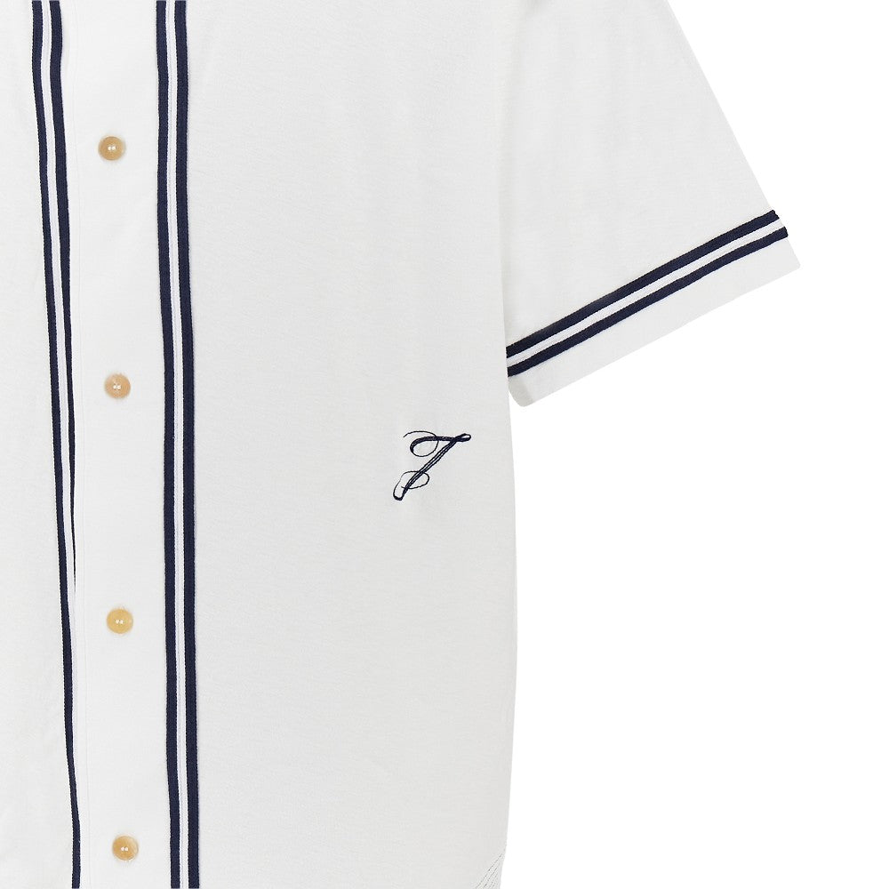Jacquemus 'Baseball' cotton and hemp shirt