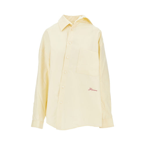 JACQUEMUS 'Cuadro' asymmetrical shirt