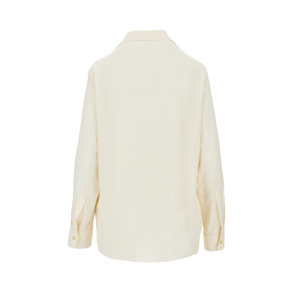 Etro Jacquard silk-blend shirt