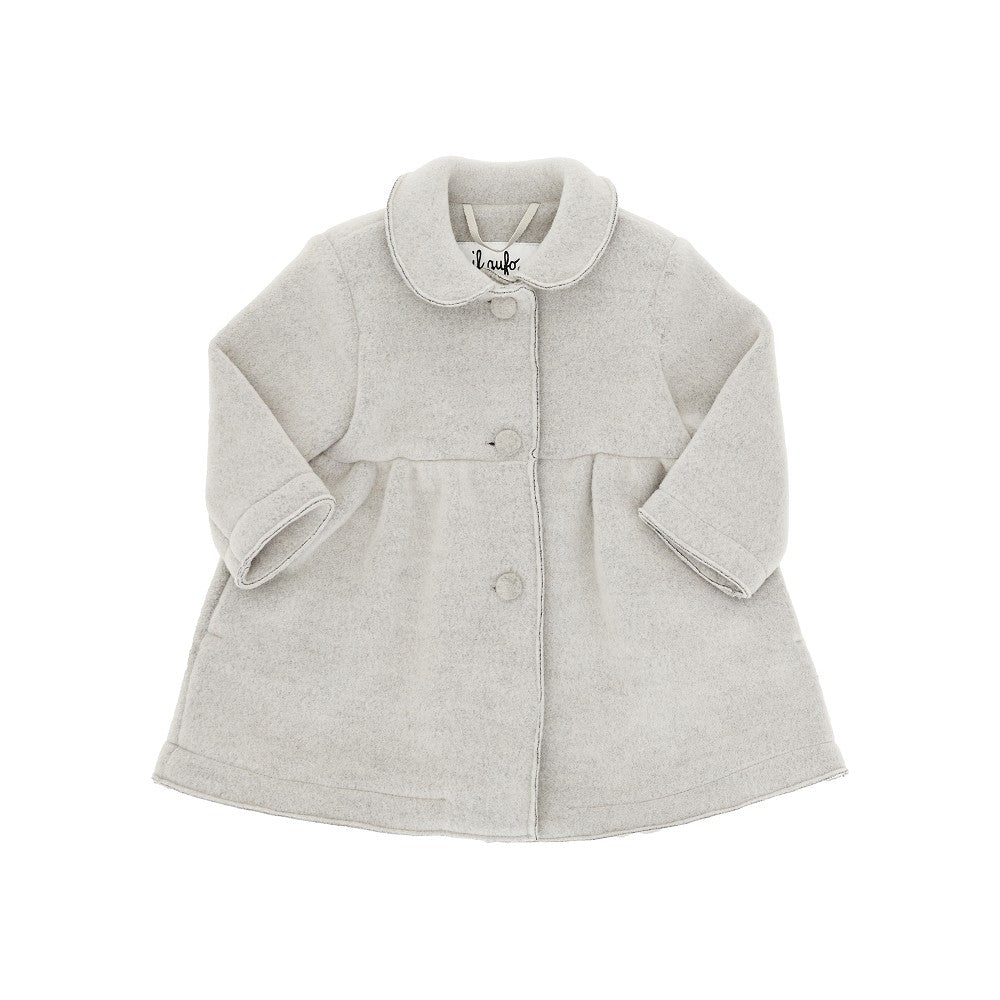 Il Gufo Virgin wool-blend cloth coat