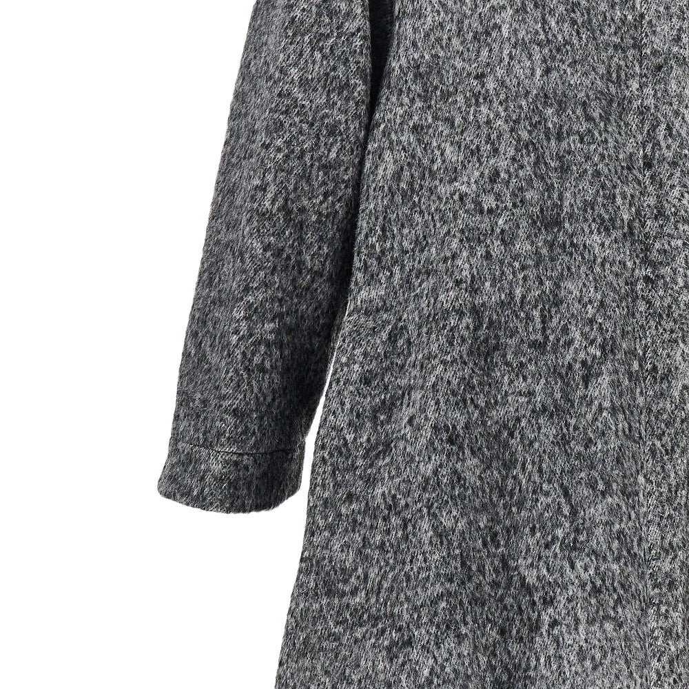 EMPORIO ARMANI Mélange wool blend coat