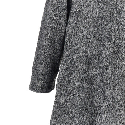 EMPORIO ARMANI Mélange wool blend coat
