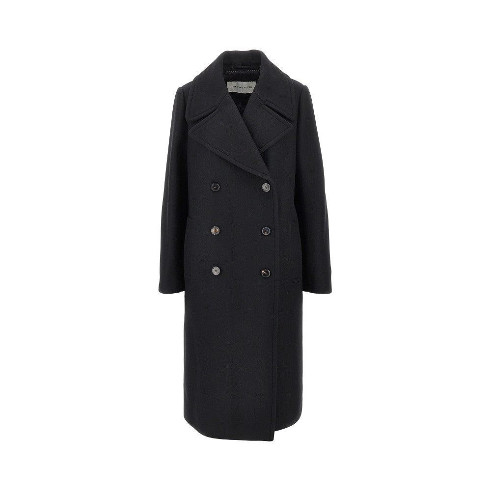 Dries Van Noten Double-breasted long coat