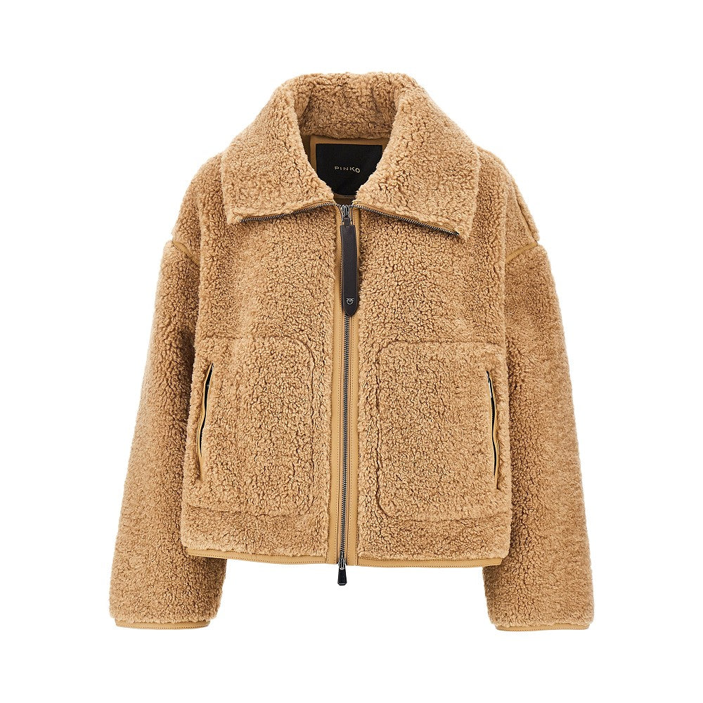 PINKO Faux shearling jacket