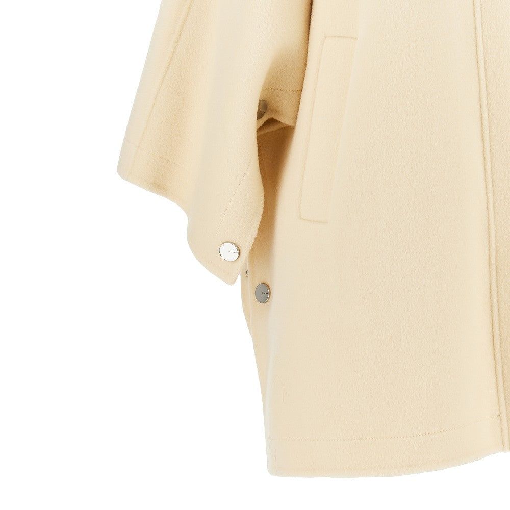 PINKO Double cloth cape with scarf