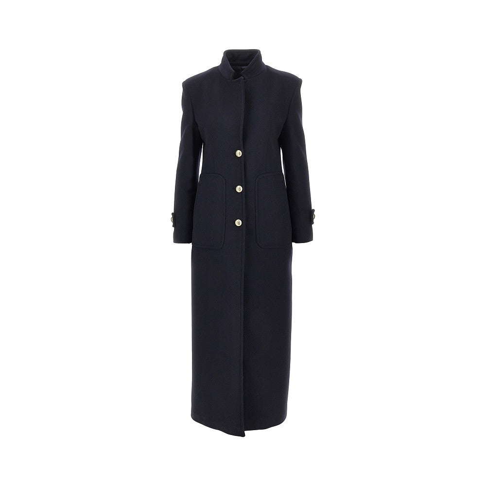 PINKO Cloth single-breasted long coat