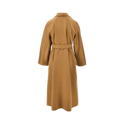 MAX MARA Midi cloth coat with belt