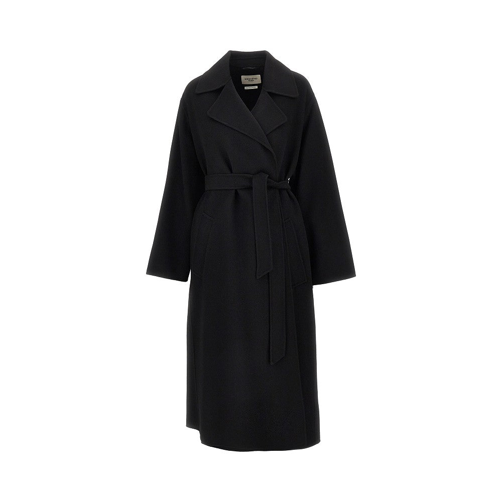 Weekend Max Mara Midi cloth coat with belt