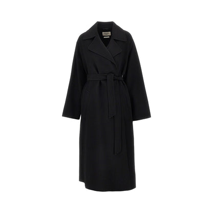 Weekend Max Mara Midi cloth coat with belt