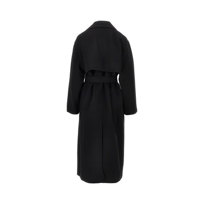 Weekend Max Mara Midi cloth coat with belt