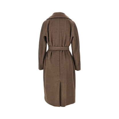Weekend Max Mara Midi cloth coat with belt