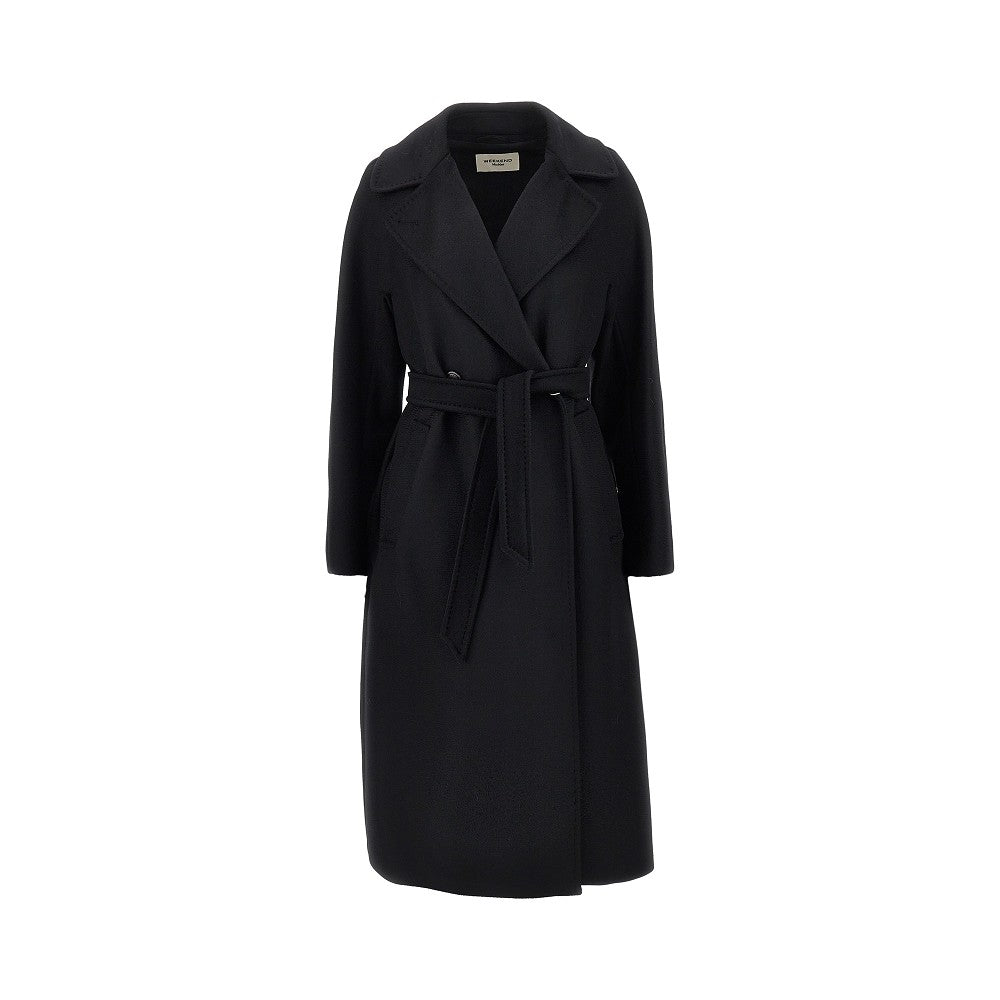 Weekend Max Mara Midi cloth coat with belt
