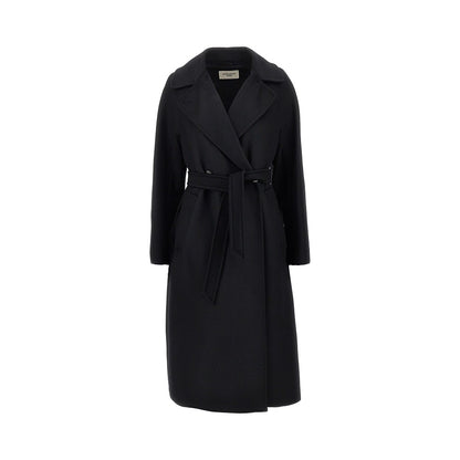 Weekend Max Mara Midi cloth coat with belt