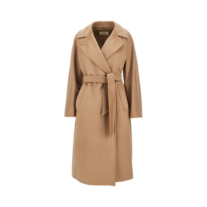 Weekend Max Mara Midi cloth coat with belt