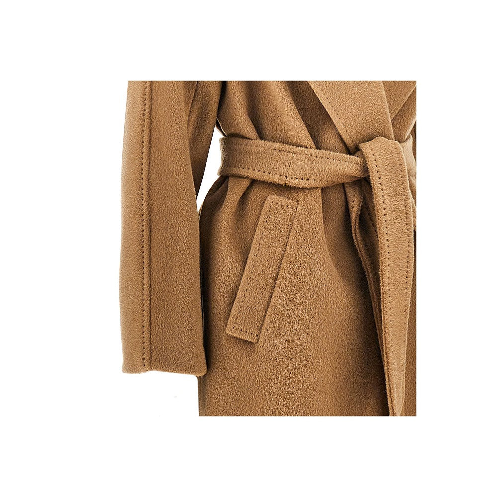 Weekend Max Mara Wool-blend robe coat with belt