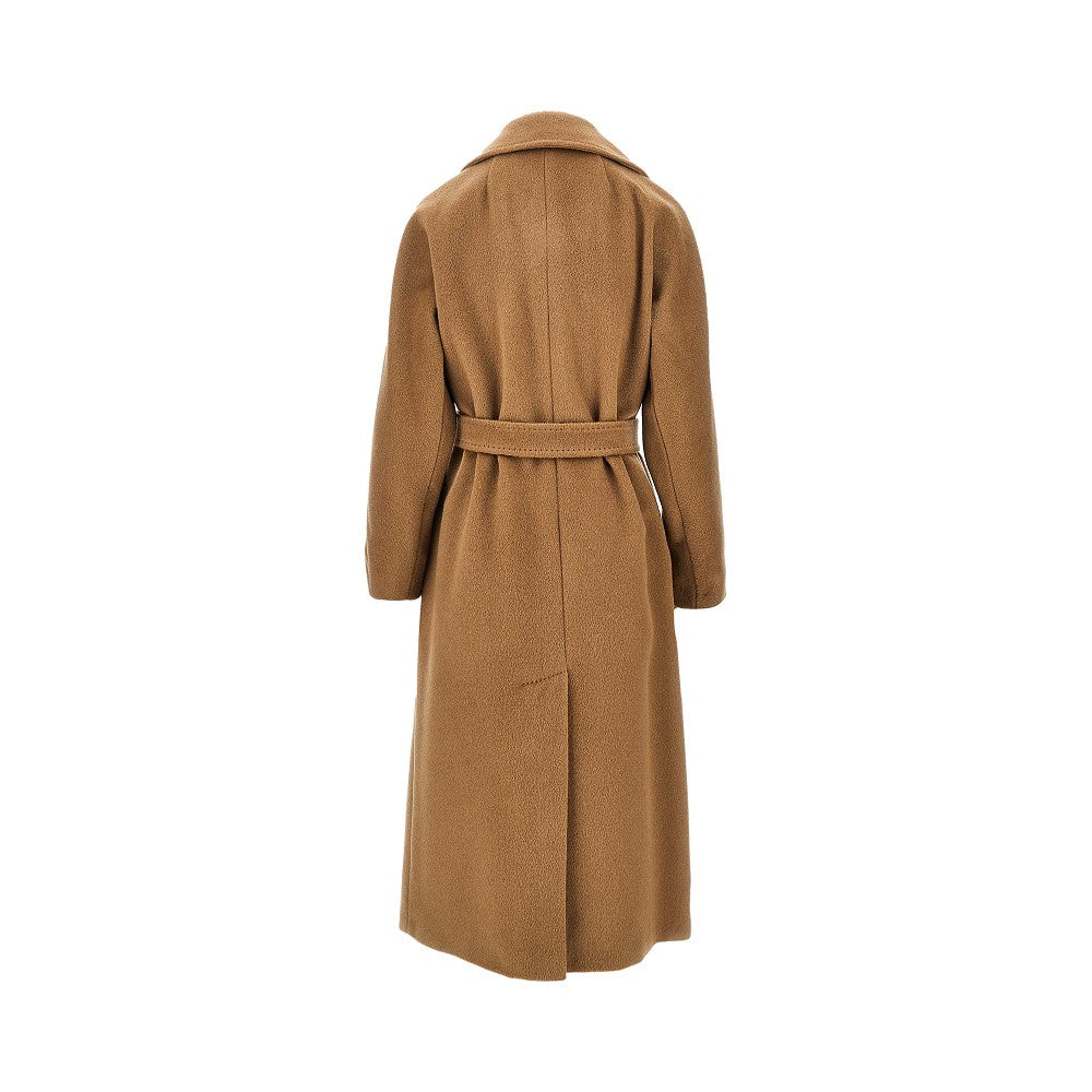 Weekend Max Mara Wool-blend robe coat with belt