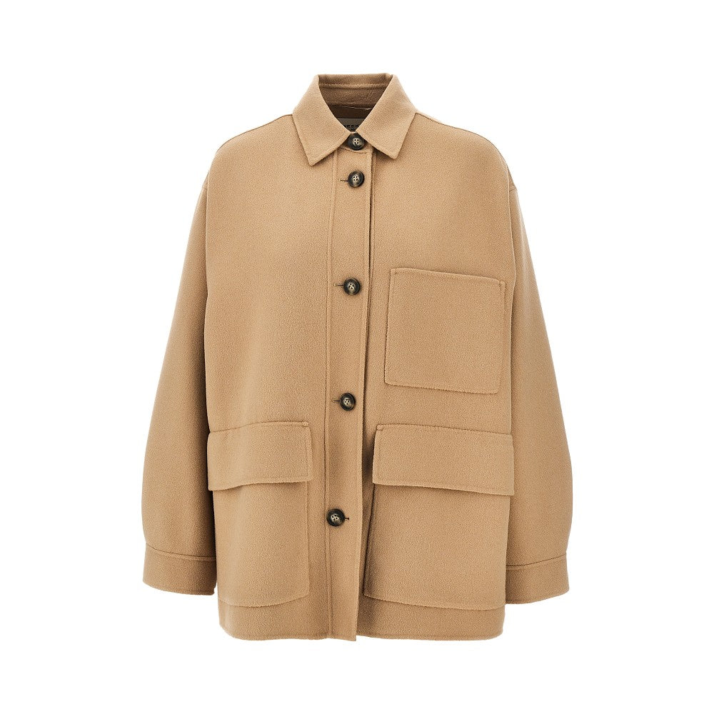 Weekend Max Mara Virgin wool-blend cloth jacket