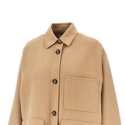 Weekend Max Mara Virgin wool-blend cloth jacket
