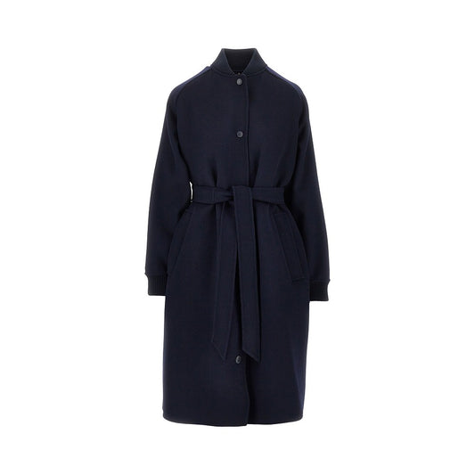 Weekend Max Mara Nylon and virgin wool coat