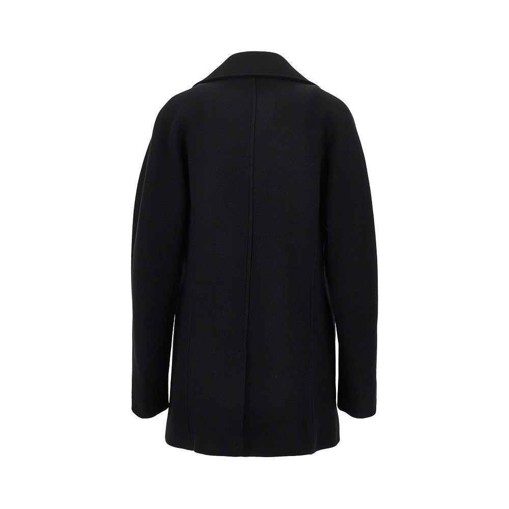 TOTEME Wool blend Cocoon Fit peacoat