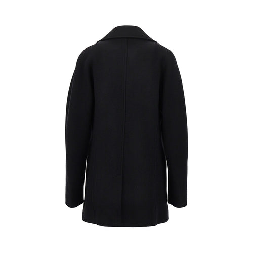 TOTEME Wool blend Cocoon Fit peacoat