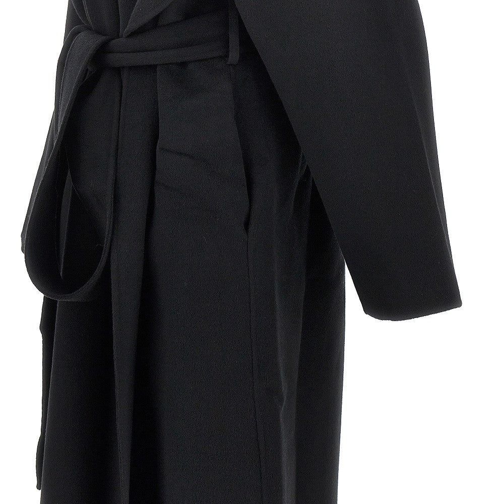 TOTEME Long hooded belted coat