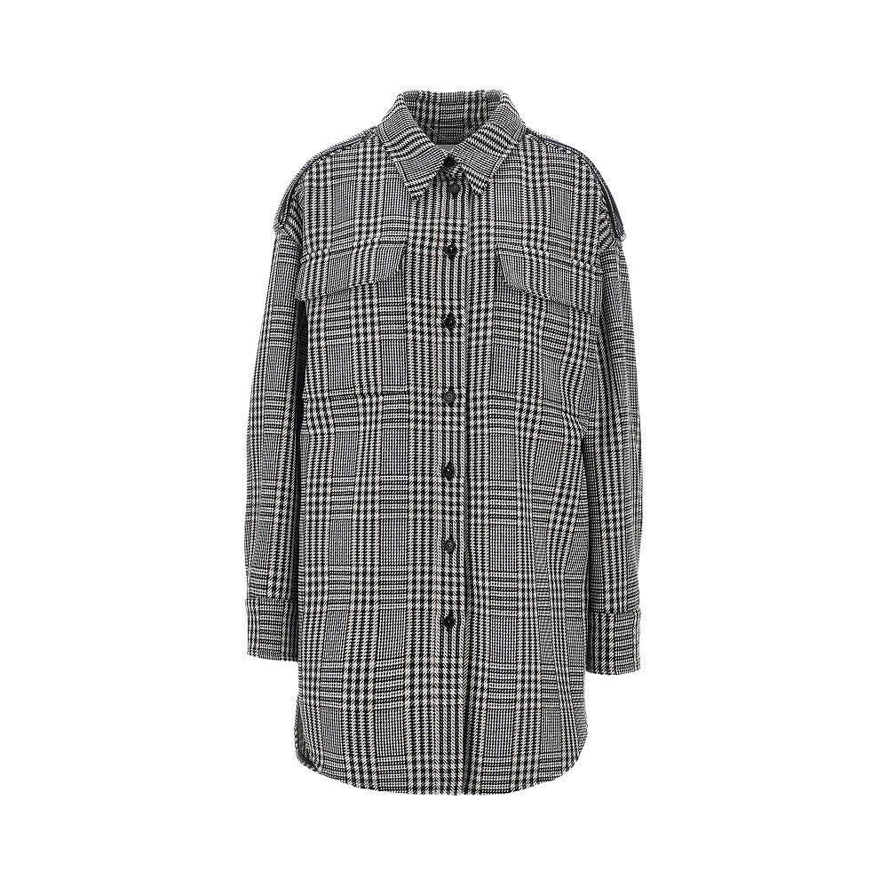 STELLA MCCARTNEY Prince of Wales wool overshirt