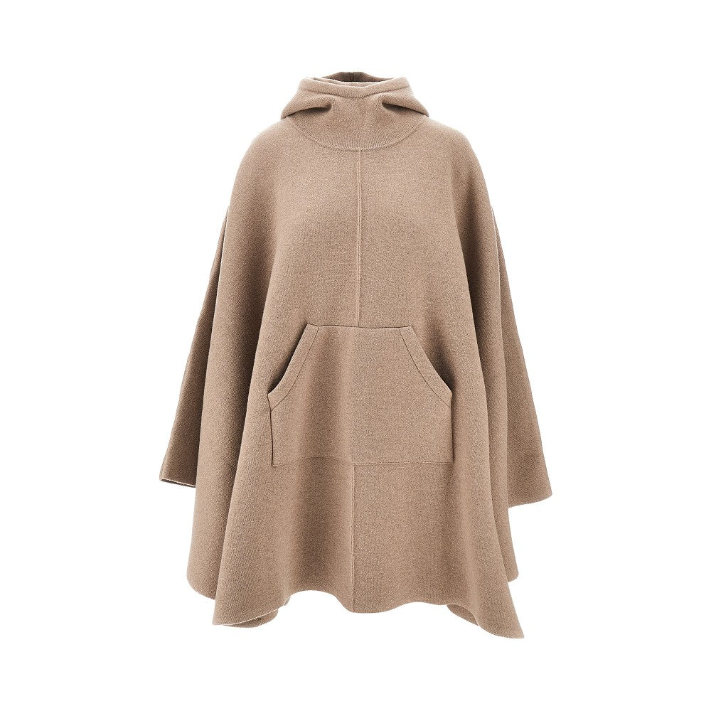 BOTTEGA VENETA Cashmere-blend hooded cape