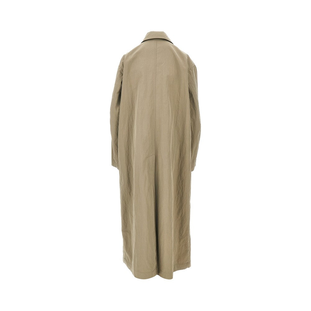 Gucci Delavé nylon long trench coat
