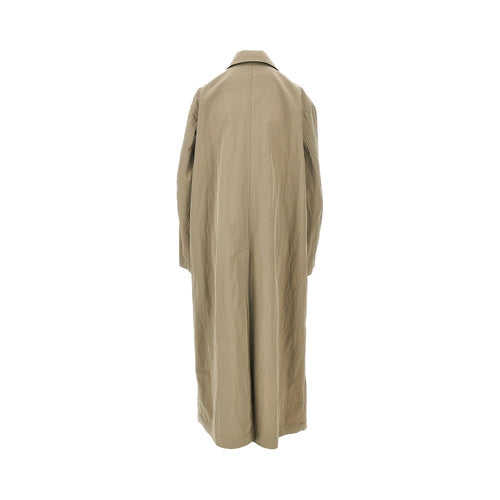 Gucci Delavé nylon long trench coat