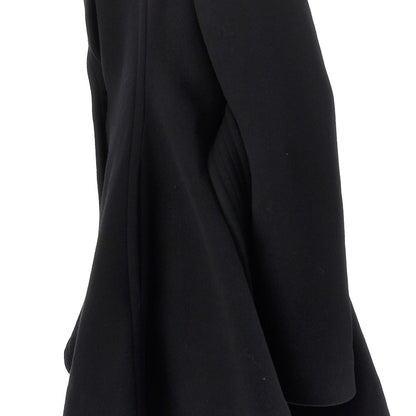 ALAIA Wool robe coat with belt