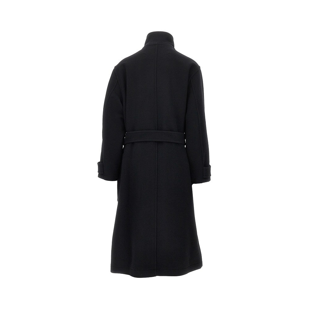 Lemaire Wool belted long coat