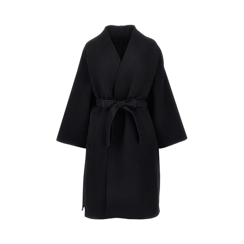 Fendi Double wool coat with belt