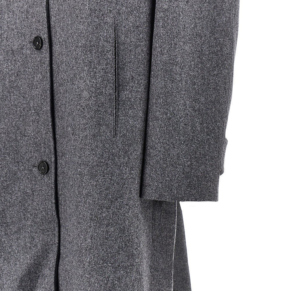 JIL SANDER Double wool oversized coat
