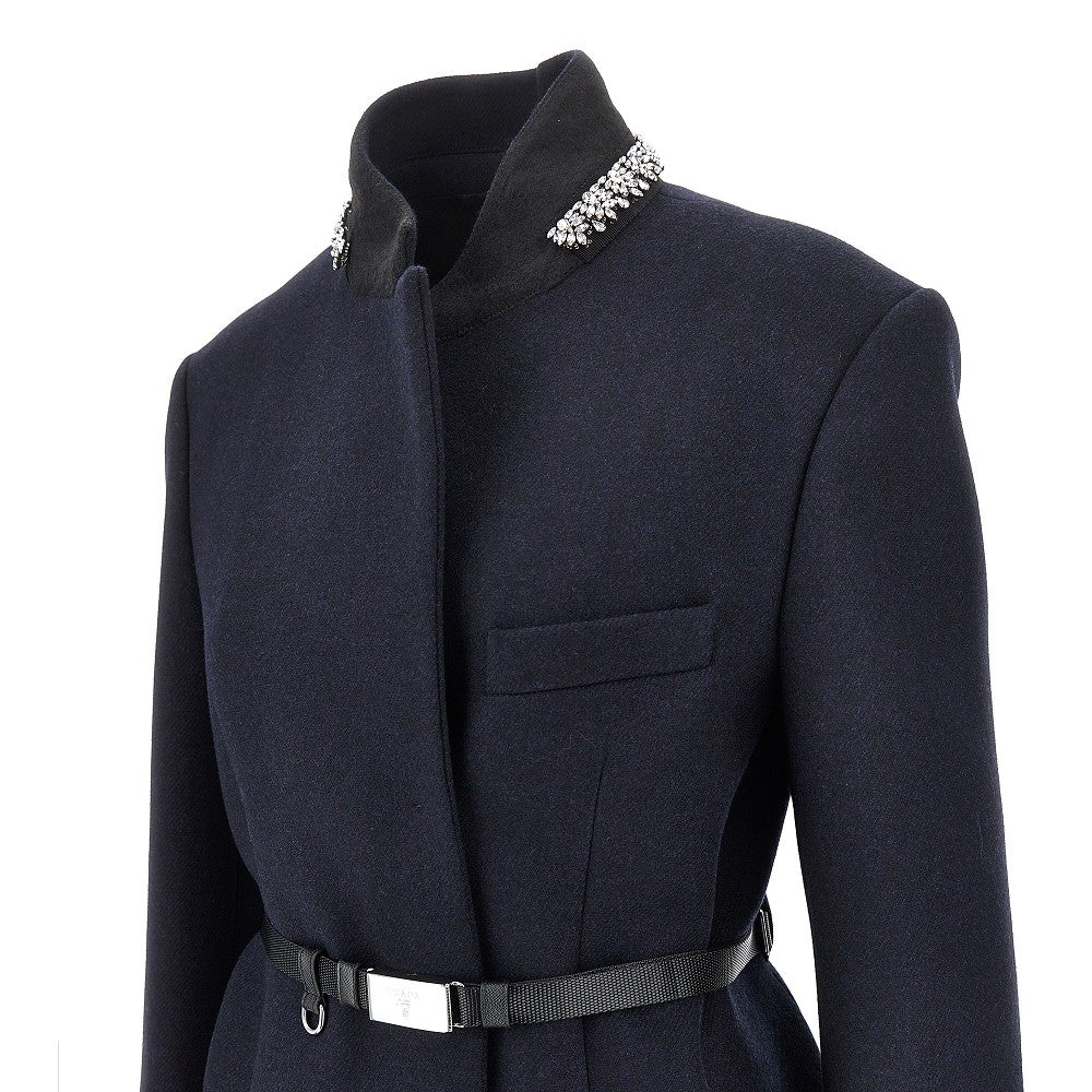 Prada Double coat with detachable cuffs